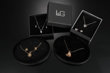 L&G. Samling smykker af sterlingsølv (10)