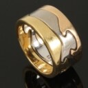 Georg Jensen Fusionsring udført af 18 kt. guld Denne vare er sat til omsalg under nyt varenummer 5116237