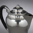 Georg Jensen. Kaffekande af sølv, tidlig, ca. 1919-1927
