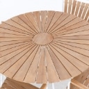 Cinas. Garden table and four chairs - Model Ellen (5)