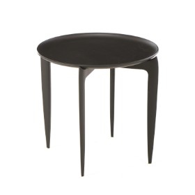 H. Engholm & Svend Åge Willumsen. Tray table, black lasered