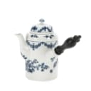 Royal Copenhagen. Porcelain chocolate pot with Berliner pattern, design no. 7136