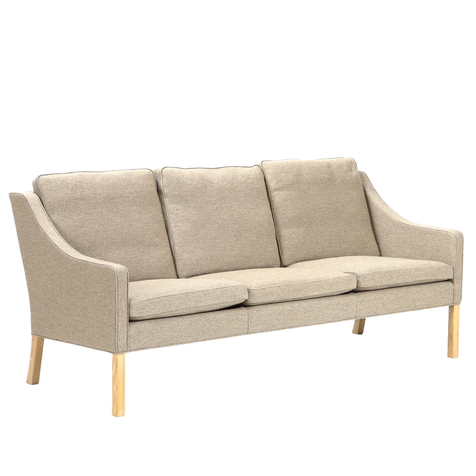 Børge Mogensen. Three-seater sofa model 2209 in wool