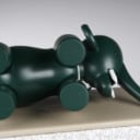 Kay Bojesen. Carlsberg grøn elefant limited edition, lavet i ca. 1500 stk