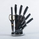 Knivsæt monteret på knivblok af rustfrits stål Royalty Line (8)