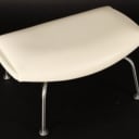 Hans J. Wegner 1914-2007. Armchair model EJ100 Oxchair with matching stool (2)