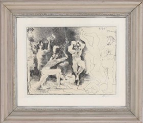 Pablo Picasso (1881-1973): 'La Danse des Faunes', 1957. lithograph CD