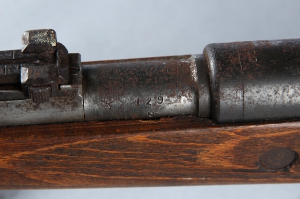 German K98 military rifle