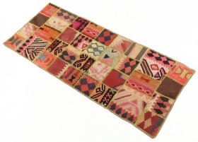 Persisk Kelim Patchwork 81x205 cm