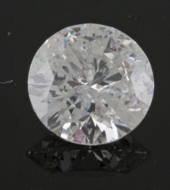 En uindfattet brillantsleben diamant på 0.58 ct.