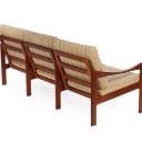 Illum Wikkelsøe model 20 sofa in teak wood