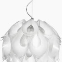 Zanini De Zanine for Slamp, pendant, model Flora, white