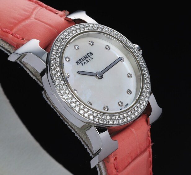 Women's wristwatch from Hermés, model Heure H, ref. HR1,230