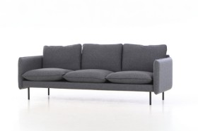 Calma Collection. 3-person sofa. Model: 804