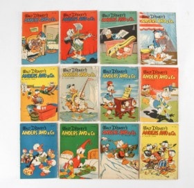 Walt Disney's Anders And & Co. Nr. 1-12, 2. årgang, 1950