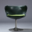 FurnID for Stouby. Lounge stol, model Frost, læder / uld