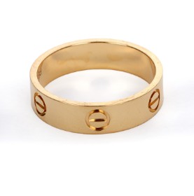 Cartier. 'Love' ring in 18 kt. gold