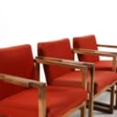 Søborg Furniture, attributed. Four armchairs, oak (4)