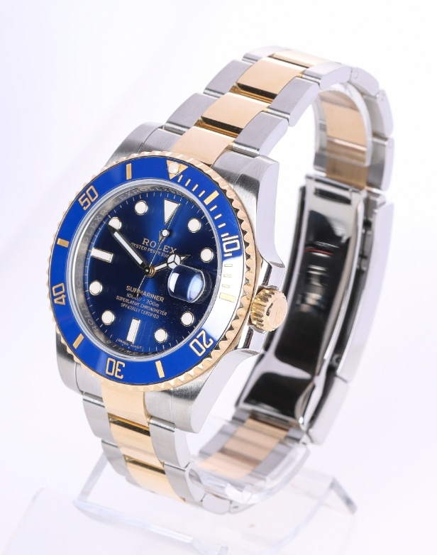 Rolex Oyster Perpetual Submariner in gold and steel, ref. 116613LB, vintage 2020