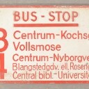 Metalskilte, busskilte. (5)