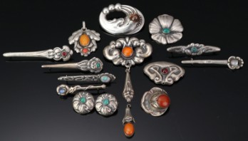 skønvirke smykker sølv (14) - Lauritz.com