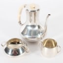 A. F. Rasmussen. Coffee service made of sterling silver (3)
