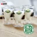 24 stk. Arla Yverglas - Til fordel for Ungdommens Røde Kors