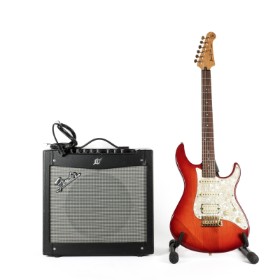 Electric guitar and amplifier (2)