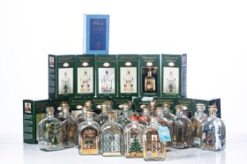 Holmegaard. Collection of Christmas bottles. (37)