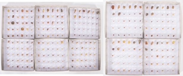 300 pieces of unpolished inclusion amber (300)