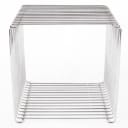Verner Panton. Wire Cube i farven 'Chrome'