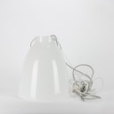Cecilie Manz for Lightyears. Caravaggio pendant light P3 - opal glass.