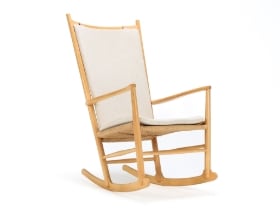 Hans J. Wegner. Gyngestol, model J16 - bøgetræ