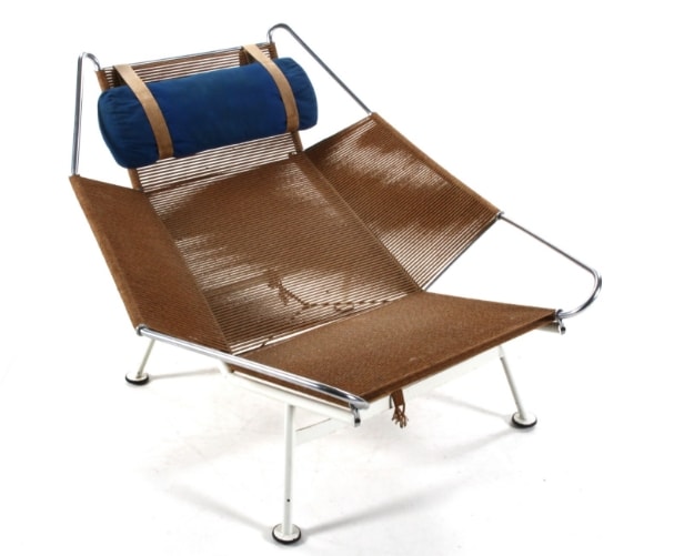 Hans J. Wegner. Flagline chair / Flag Halyard chair, Getama GE-225, 1960s