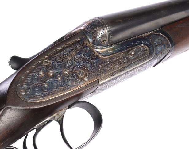 Arrieta Olympus s/s shotgun With side lock cal. 12/70