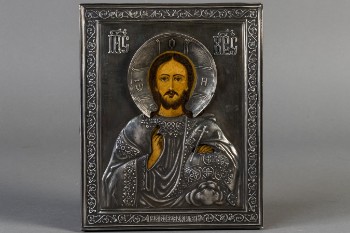 Russisk ikon forestillende Jesus Kristus