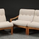 To-pers. sofa samt lænestol, eg, Glostrup Møbler