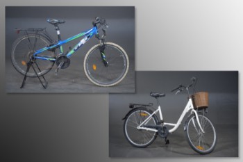 X-Zite, 2 cykler, barne/teenagecykel (2) (løbenr.374)