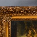 Fransk konstnär. Olja på duk, 1700-tal.
