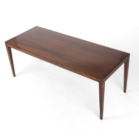 Severin Hansen Jr. for Haslev Møbelsnedkeri. Rosewood coffee table