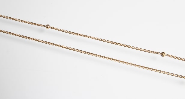 Ole Lynggaard. 'Shooting Stars' necklace of 18 kt. gold