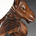 Rundt spisebord med marmorplade, pegasus