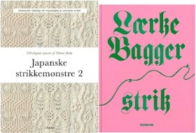 'STRIK' af Lærke Bagge og 'Japanske strikkemønstre 2' af Hitomi Shida (2)