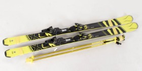 Salomon ski samt stave (2)