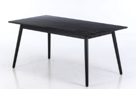 Poul M. Volther for FDB. Dining table - Model C35B. Black