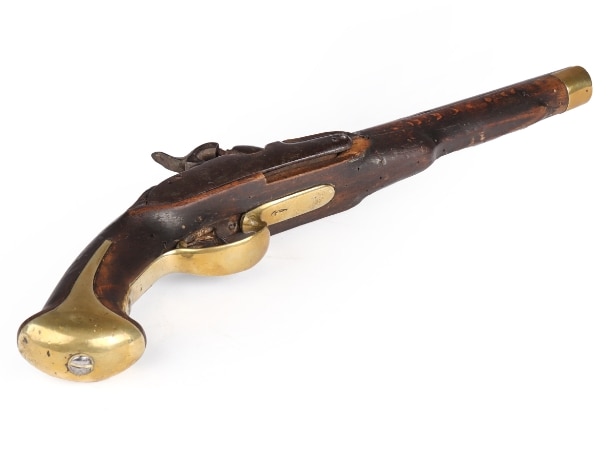 Danish percussion pistol M/1807