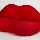 Læbeformet sofa 'Bocca'/'Marilyn', Studio 65, Gufram, Italien 