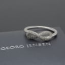 Georg Jensen, Infinity,  ring med brillanter Denne vare er sat til omsalg under nyt varenummer 4970530