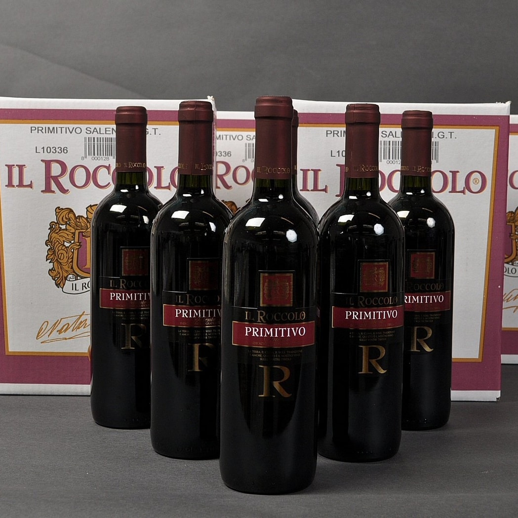36 fl. Il Roccolo, primitivo del Salento IGT, 2009 (36) | Lauritz.com
