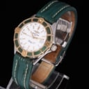 Damearmbåndsur fra Breitling, model Lady J, ref. D52065, 18 kt. guld og stål